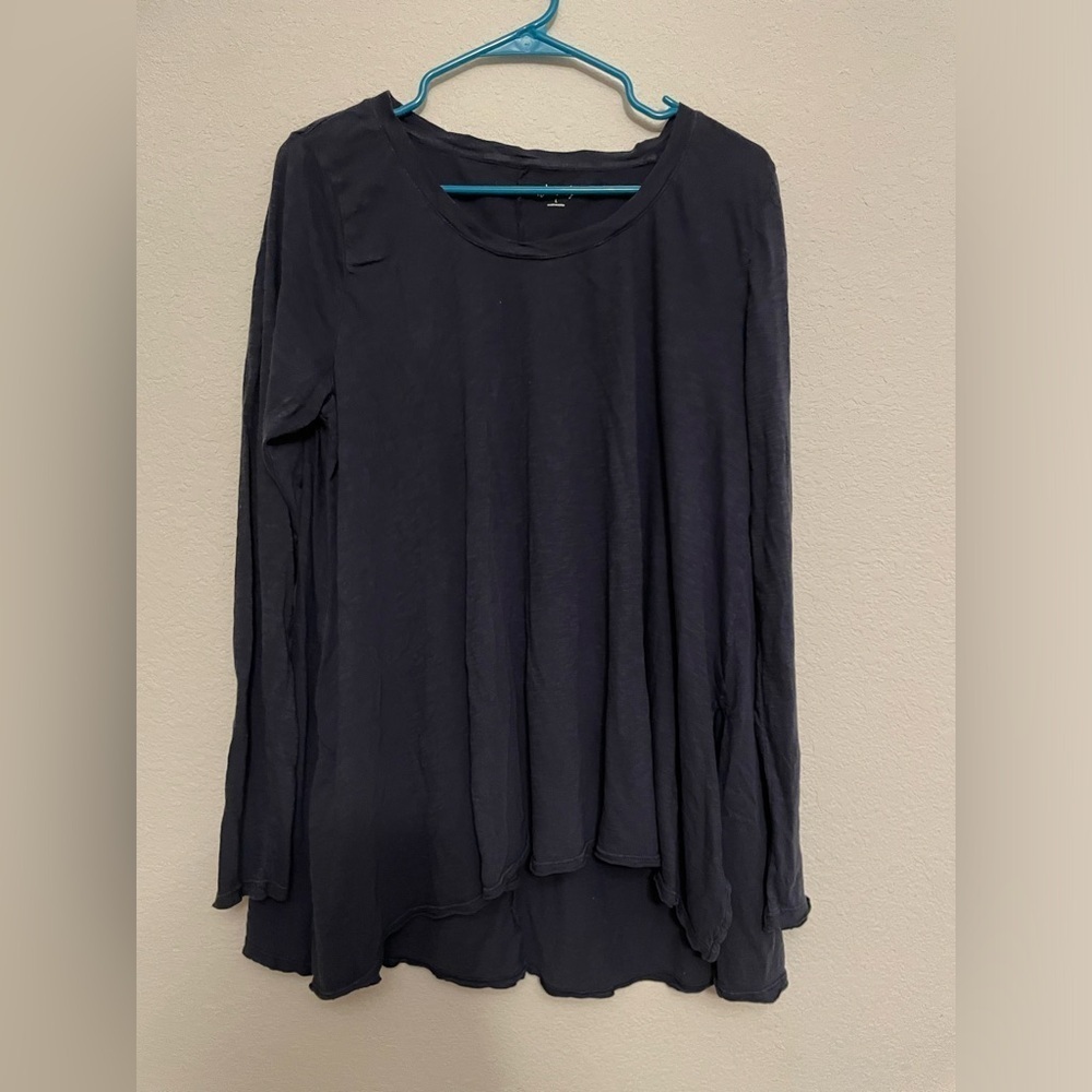 Chic Black Long Sleeve Women's Top size L - Picture 2 of 10